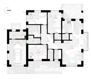 One storey house project Emilija | NPS Projects