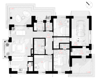 Standard House Design, Classic House Designs, House Design Services – Lilė | namuprojektas.lt