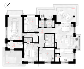 Standard House Design, Classic House Designs, House Design Services – Lilė | namuprojektas.lt