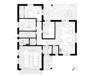 House project first floor mirror plan Vita | NPS Projects