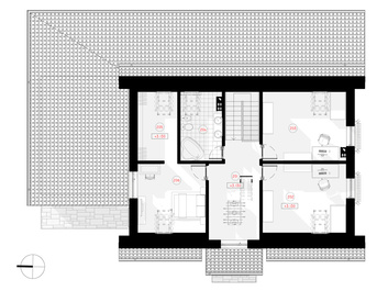 Two-storey house with a loft project Laura | NPS Projects