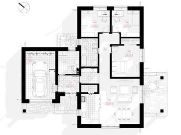 One flor design room layout Karolis | NPS Projects