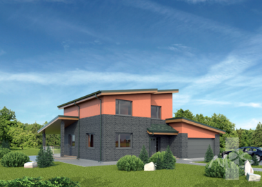 Two-storey house projects Nojus | NPS Projects