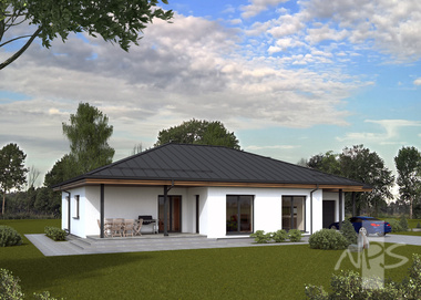 House project Beata is a modern, economical, A + class house