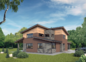 Two-storey house with a loft project Egidija | NPS Projects