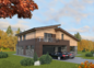 Two-storey house with a loft project Patrikas | NPS Projects
