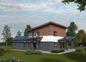 The modern, two-storey house "Liucija" is suitable for a family of 4-5 people
