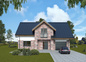 Economical, appealing, A + energy efficiency class two-storey four-room house Lauras