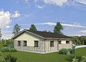The house project "Kristina" is economical, does not cover the useful area